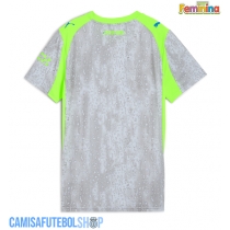 Camisa de time de futebol Manchester City Replicas 3º Equipamento Feminina 2025-26 Manga Curta